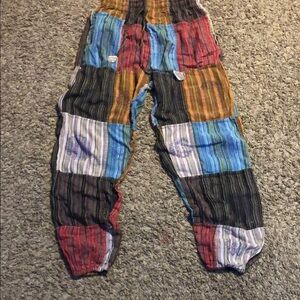 Patchwork Pants